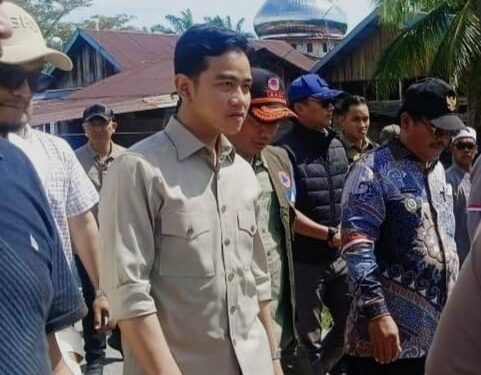 Wapres Gibran Tinjau Daerah Terdampak Banjir di Aceh Singkil
