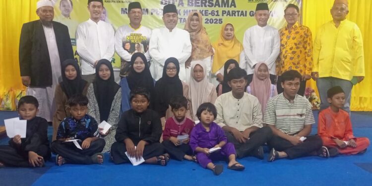 DPD Golkar Natuna Gelar Doa Bersama Puncak HUT ke-61 “Suara Rakyat, Suara Golkar” Menggema di Natuna