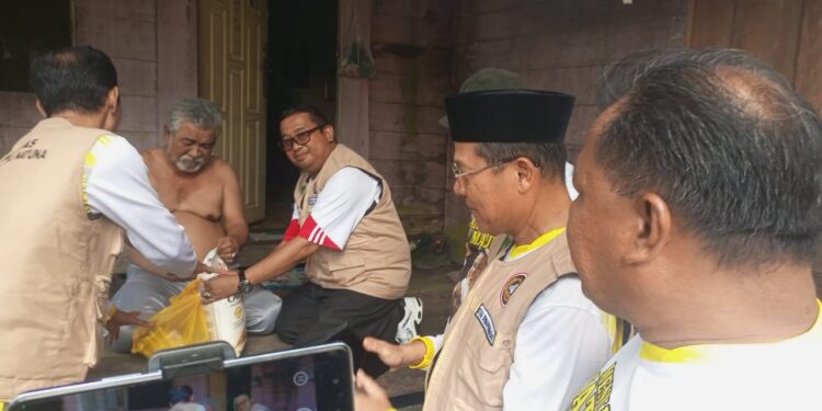 KPDN Natuna Gencar Salurkan Sembako, Dari Turnamen Domino ke Aksi Sosial untuk Warga Kurang Mampu