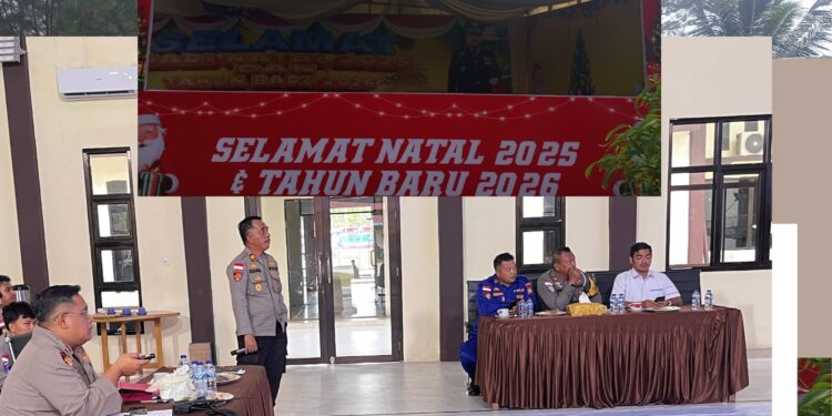 Polres Natuna Siagakan 6 Posko Terpadu Operasi Lilin Seligi 2025, Pantai Piwang Jadi Sentra Pengamanan Nataru