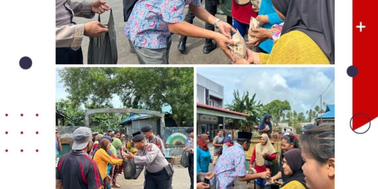 Jumat Berkah Polres Natuna, Polri Hadir Menyapa dan Berbagi untuk Masyarakat