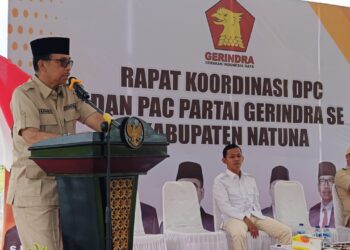 Prabowo Kirim Pesan ke Kader Gerindra Natuna, Jarmin Sidik Siap Perkuat Basis Partai