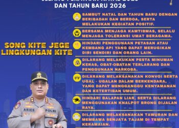 Kapolres Natuna Imbau Masyarakat Sambut Tahun Baru 2026 dengan Empati, Kesederhanaan, dan Toleransi