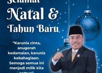 Pesan Natal dan Tahun Baru dari Legislator Kepri, H. Mustamin Bakri: Seruan Damai, Persatuan, dan Optimisme