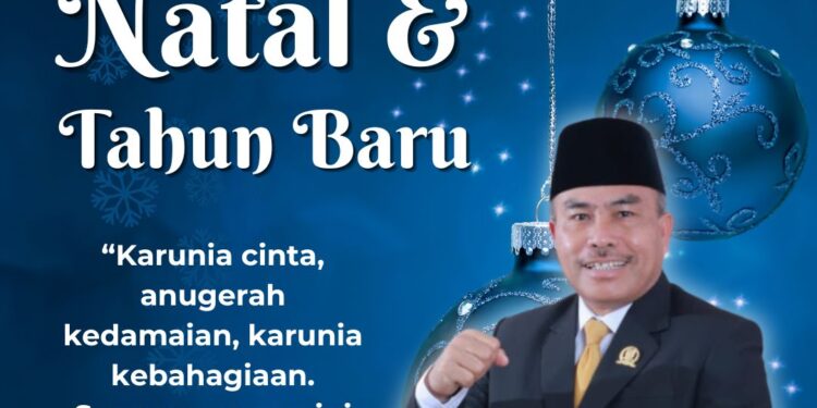 Pesan Natal dan Tahun Baru dari Legislator Kepri, H. Mustamin Bakri: Seruan Damai, Persatuan, dan Optimisme