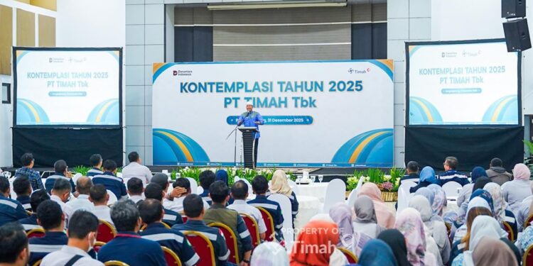 Tutup Tahun 2025, PT TIMAH Tbk Gelar Kontemplasi untuk Perkuat Kinerja di Tahun Baru