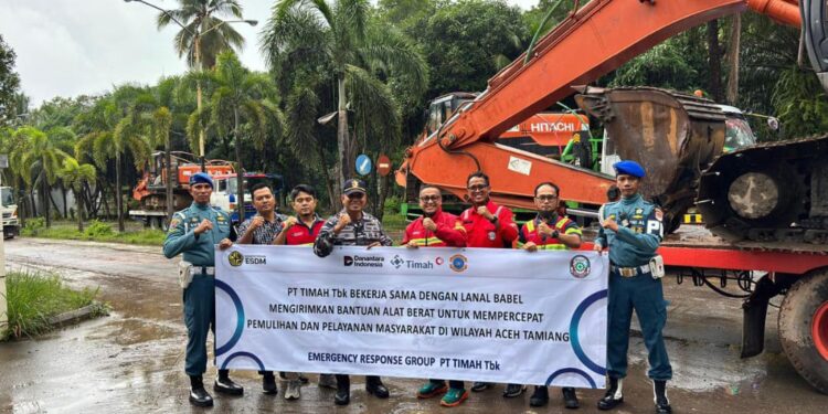 Kolaborasi Kemanusiaan TNI AL dan PT TIMAH Tbk untuk Pemulihan Pascabencana di Sumatera dan Aceh