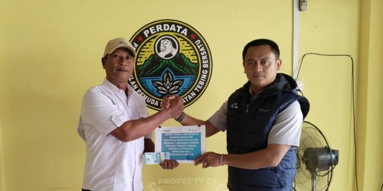 PT TIMAH Tbk Dukung Turnamen Domino Perdata di Kecamatan Tebing
