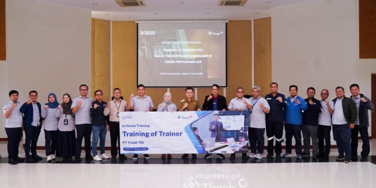 Komitmen Bangun SDM Unggul, PT TIMAH Tbk Gelar Pelatihan Terpadu Bagi Karyawan