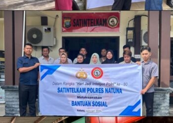Intelijen Polri Peringati Hari Jadi ke-80, Intelkam Polres Natuna Teguhkan Komitmen Jaga Stabilitas Daerah Perbatasan