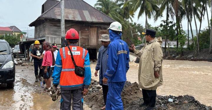 Wakil Bupati Solok Tinjau Langsung Lokasi Rawan Banjir Bandang di Tiga Nagari