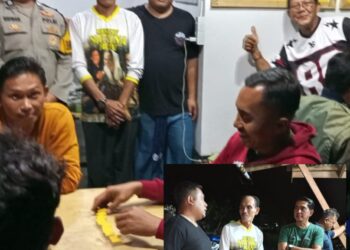 Kapolres Natuna Pantau Poskamling Batu Hitam di Tengah Hujan Rintik, Tegaskan Poskamling Jantung Keamanan Lingkungan