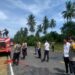 Mobil Damkar Polres Natuna Padamkan Kebakaran Lahan 10 Hektare di Cemaga Kota