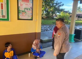 Kapolres Natuna Kembali Sambangi SLB, Beri Susu UHT dan Hangatkan Hati Anak-Anak Berkebutuhan Khusus