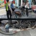 Satlantas Polres Natuna Gencar Hunting Knalpot Brong, Puluhan Diamankan dan Dimusnahkan