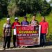 Kapolres Natuna Tekankan Pencegahan Karhutla, Kapolsek Bunguran Barat, Bhabinkamtibmas, TNI, dan Masyarakat Bersinergi di Desa Selaut
