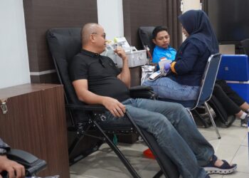 Peringati Hari Bakti Imigrasi ke-76, Kantor Imigrasi Tanjung Balai Karimun Gelar Aksi Donor Darah