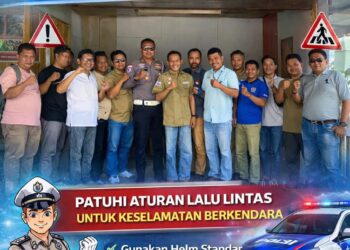 SMSI Natuna Dukung Hunting Knalpot Brong Sat Lantas Polres Natuna