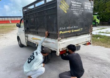 Polres Natuna Gencar Hunting Knalpot Brong, Motor hingga Mobil Tak Luput dari Penindakan