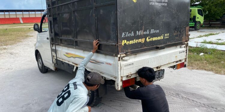 Polres Natuna Gencar Hunting Knalpot Brong, Motor hingga Mobil Tak Luput dari Penindakan