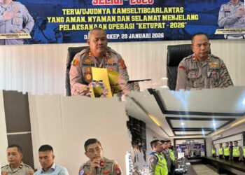 Jelang Operasi Keselamatan Seligi 2026, Polres Lingga Laksanakan Latihan Pra Operasi