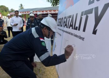 Peringati Bulan K3 Nasional Tahun 2026, PT TIMAH Tbk Gelar Apel Akbar di Kundur dan Tingkatkan Budaya Keselamatan Kerja