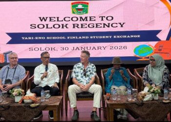 Pemerintah Kabupaten Solok Sambut Kedatangan Audiensi Yari – Eno School Finland Student Exchange