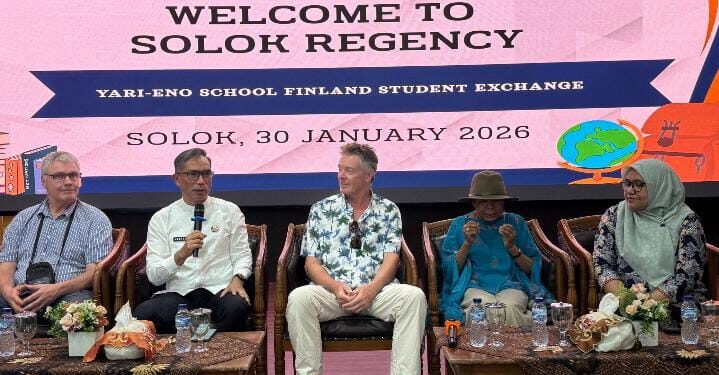 Pemerintah Kabupaten Solok Sambut Kedatangan Audiensi Yari – Eno School Finland Student Exchange