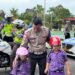 Polres Natuna Tanamkan Budaya Tertib Lalu Lintas Sejak Dini, Satlantas Sambut Kunjungan Edukatif TK 004