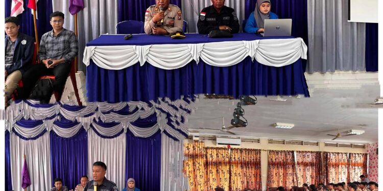 Bangun Generasi Cerdas Digital, Polres Lingga Sosialisasi Bijak Bermedsos ke Pelajar