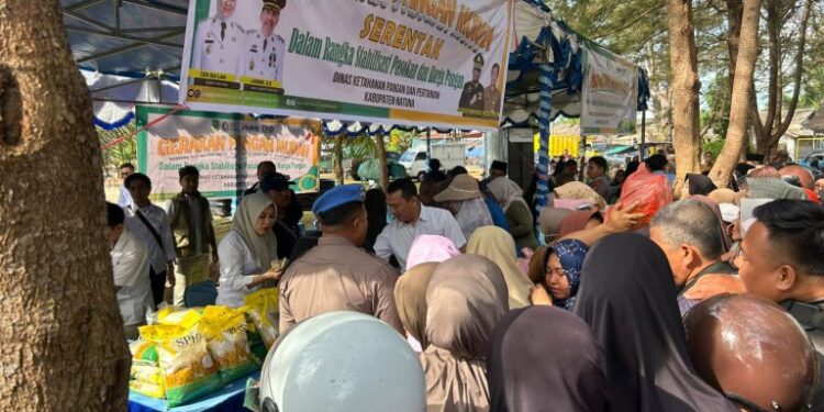 GPM Natuna Diserbu Warga! Pemkab Gelar Gerakan Pangan Murah Jelang Ramadan dan Imlek 2026