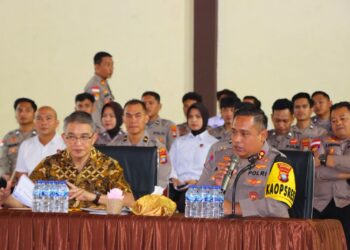 Rorena Polda Kepri Asistensi Polres Natuna, Fokus Perencanaan Anggaran 2027 dan Hunian Personel
