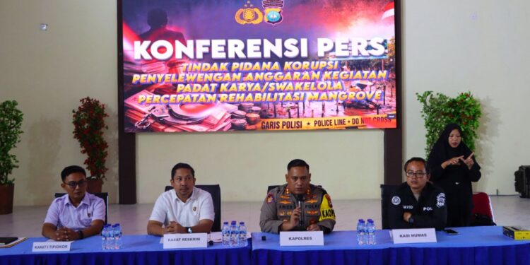 Jejak Manipulasi Dana Rehabilitasi Mangrove Natuna: Dua Tersangka Ditahan