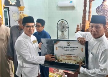 Safari Ramadhan Perdana di Masjid Al-Falah Sungai Pasir, Bupati Karimun Ajak Masyarakat Makmurkan Masjid