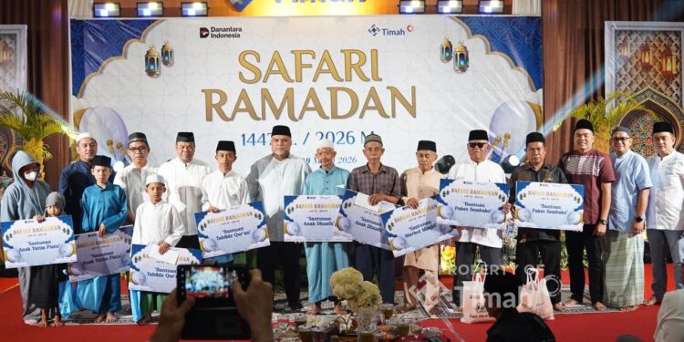 Perkuat Silaturahmi dan Semangat Berbagi, PT Timah Gelar Safari Ramadan di Kundur