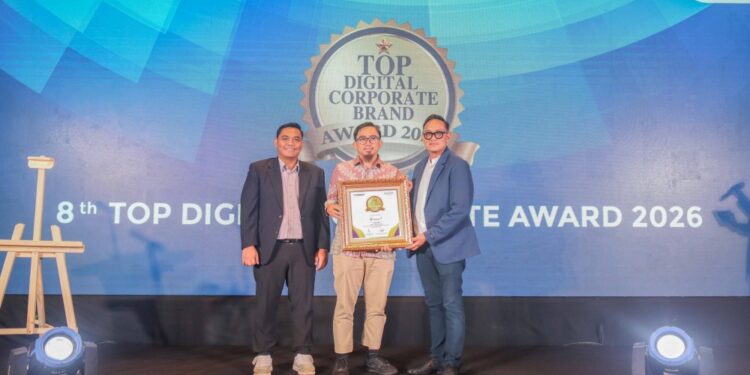 Perkuat Reputasi Digital, PT TIMAH Raih Penghargaan TOP Digital Corporate Brand Award 2026