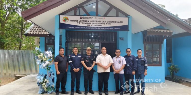 PT TIMAH Resmikan Rumah Layanan Koperasi dan UMKM di Pulau Kundur
