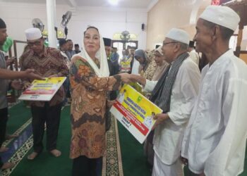 Safari Ramadan di Ceruk Disambut Meriah, Warga Antusias Sambut Kedatangan Bupati Natuna