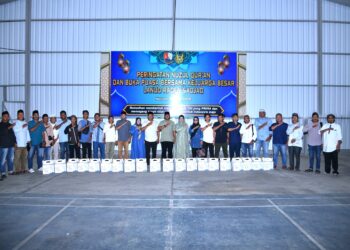 Di Hanggar Lanud RSA, Ramadan Satukan Prajurit, Masyarakat, dan Insan Pers Natuna