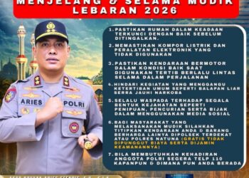 Kapolres Natuna Ingatkan Warga Jelang Mudik Lebaran 2026, Utamakan Keselamatan dan Keamanan