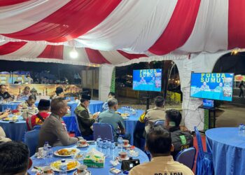 Kapolres Natuna dan Forkopimda Ikuti Arahan Langsung Kapolri–Panglima TNI, Pengamanan Malam Takbir Idulfitri 1447 H Diperketat