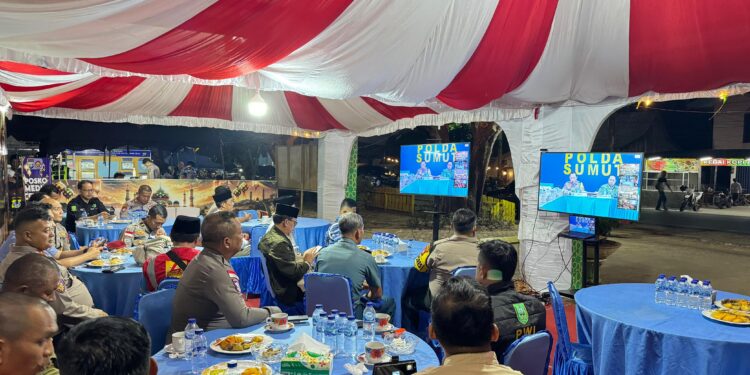 Kapolres Natuna dan Forkopimda Ikuti Arahan Langsung Kapolri–Panglima TNI, Pengamanan Malam Takbir Idulfitri 1447 H Diperketat