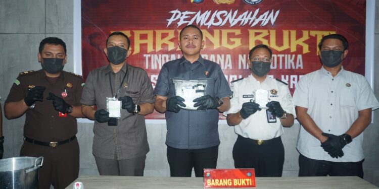 Tangani 14 Kasus, 17 Orang Berhasil Diamankan Satresnarkoba Polres Karimun
