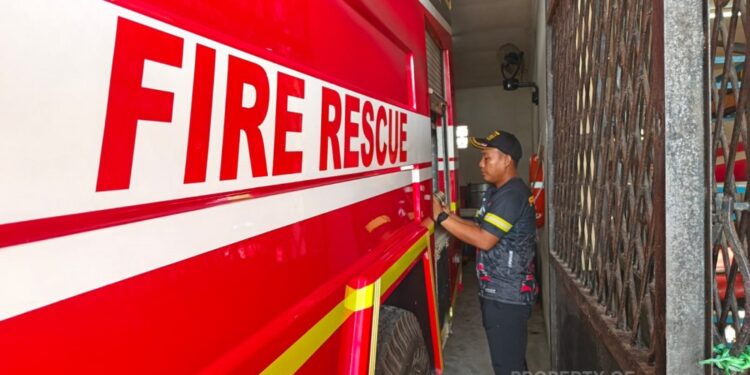 Tim Damkar PT TIMAH Hadir untuk Masyarakat, Perkuat Kesiapsiagaan Bencana