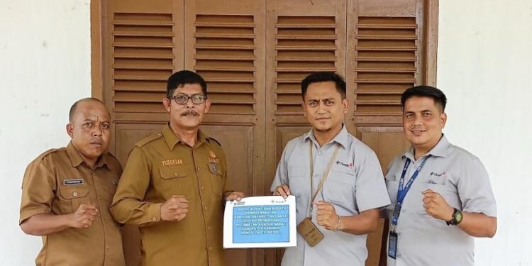 Gedung Serbaguna Kecamatan Kundur Barat Dapat Bantuan Renovasi dari PT Timah