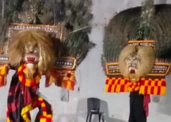 Reog Ponorogo Meriahkan Halal Bihalal di Pantai Piwang ,Kapolres Natuna : Kekayaan Budaya Indonesia Harus Dijaga Bersama