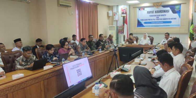 Sinergi Pemkab Natuna dan KPK, Pencegahan Korupsi Jadi Fokus Utama