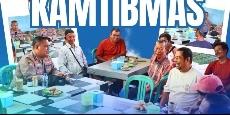 Kapolres Natuna Perkuat Sabuk Kamtibmas Bersama Buruh dan Komunitas Transportasi