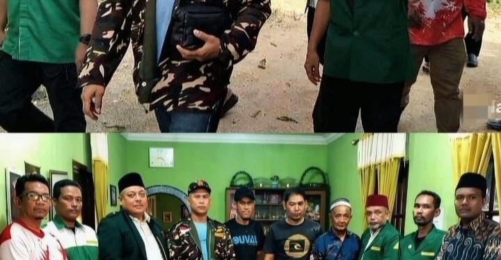 Kunjungi Keluarga Almarhumah Liana, GP Ansor Karimun Salurkan Bantuan Rp 1,5 Juta dan Sembako