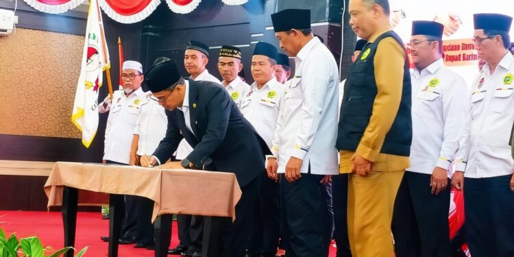 Dilantik Bupati Iskandarsyah, FPK Siap Wujudkan Karimun Harmoni
